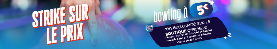 Sortir à Besançon : bowling à 5€ au 10·55