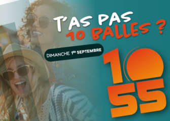 Offre du 1 septembre "T'as pas 10 balles ?" à retrouver au 10·55 Complexe de Loisirs, Restaurant & Bar à Oyonnax